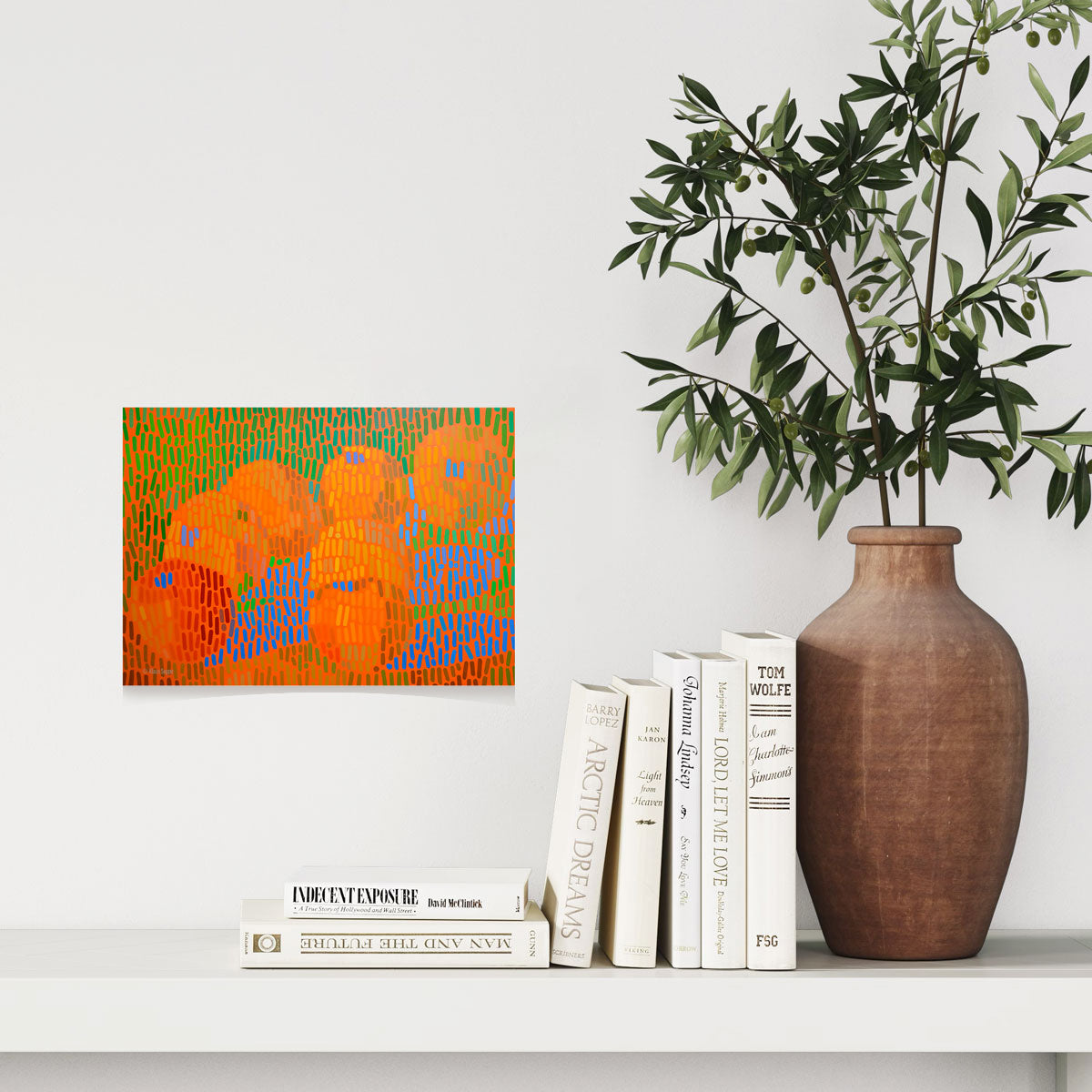 Art Card – Mini Poster – 15 x 20 cm – Still life with apples