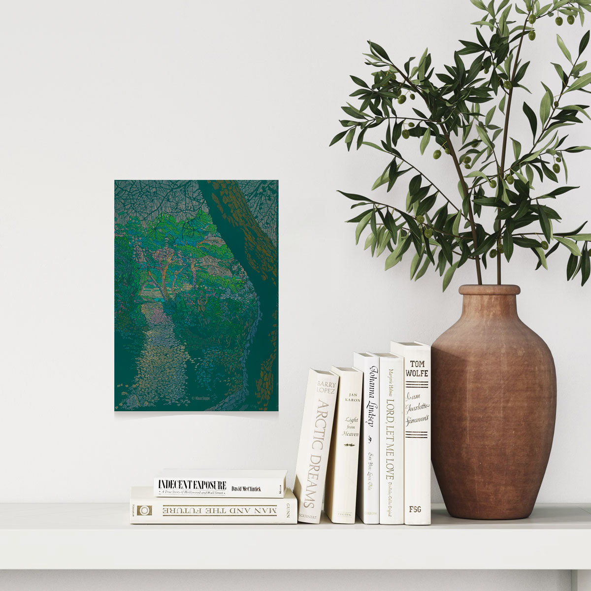 Art Card – Mini Poster – 15 x 20 cm – Coastal path