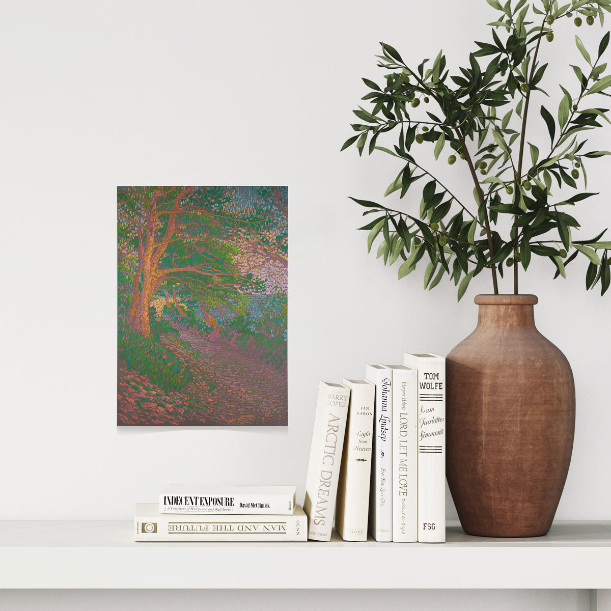 Art Card – Mini Poster – 15 x 20 cm – Pine Trees