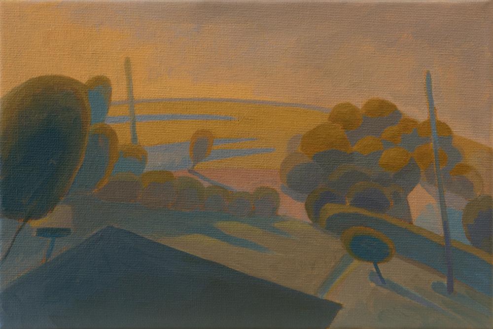 The garden, canvas print, 30x20 cm, 60x40 cm
