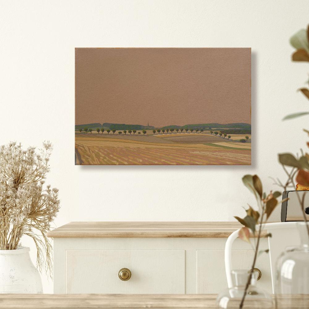 Avenue in summer, canvas print, 30x20 cm, 60x40 cm