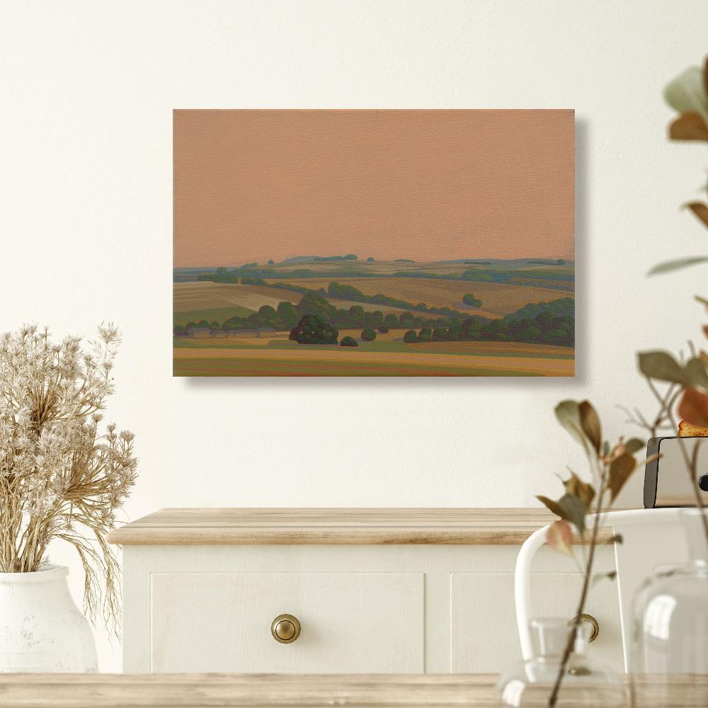 Blue horizon, canvas print, 30x20 cm, 60x40 cm