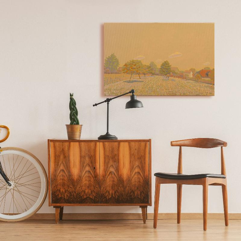 Landscape orchard, canvas print, 30x20 cm, 60x40 cm
