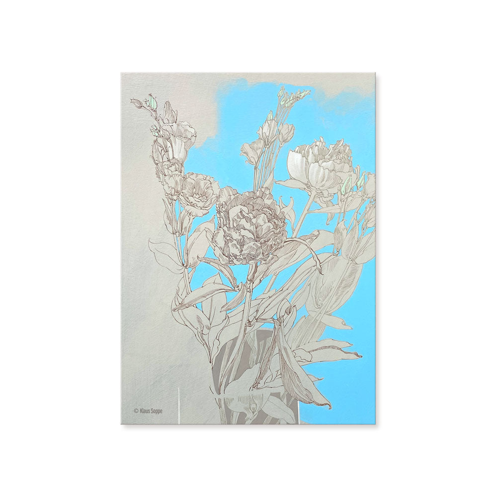 Postcard Set Floral Drawings
