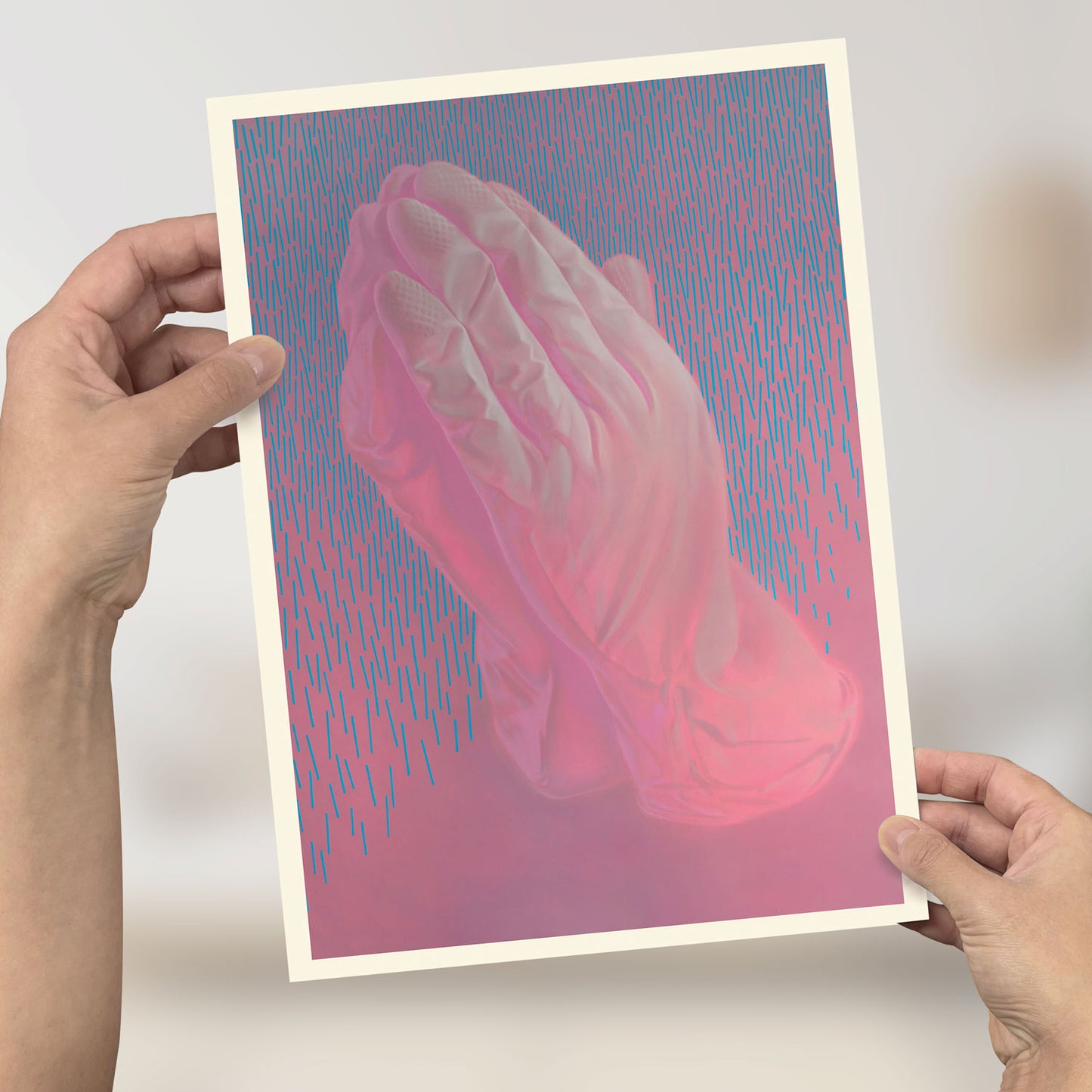 Art Card, Mini Poster, Gloves, 21x29,7 cm