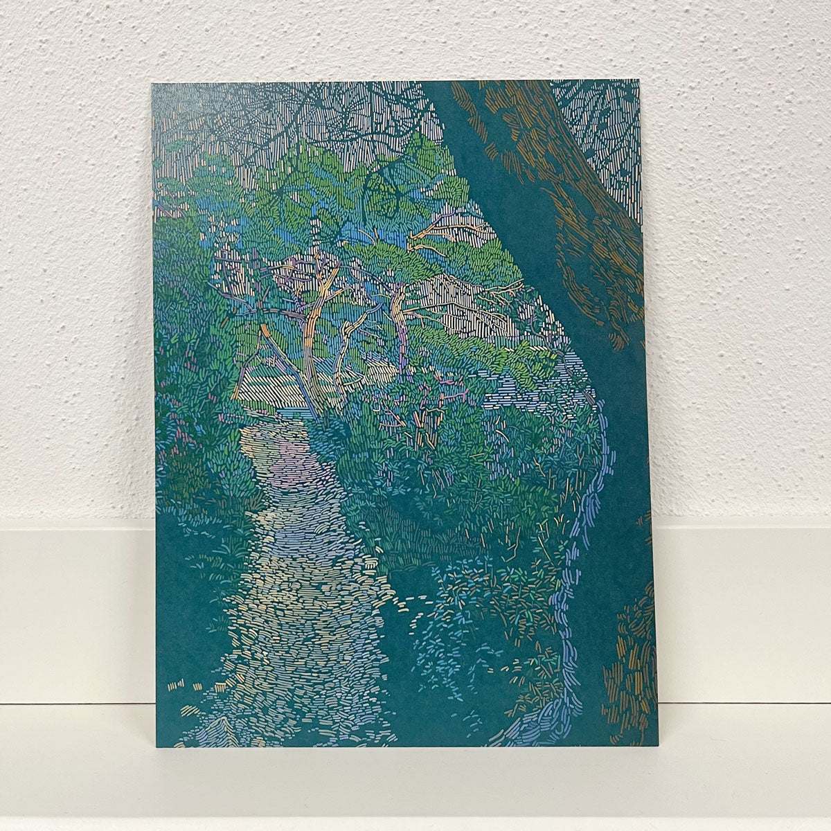Art Card – Mini Poster – 15 x 20 cm – Coastal path