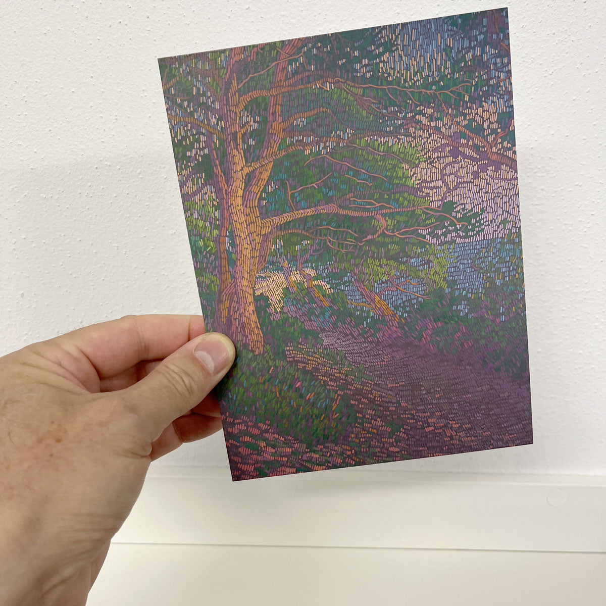 Art Card – Mini Poster – 15 x 20 cm – Pine Trees