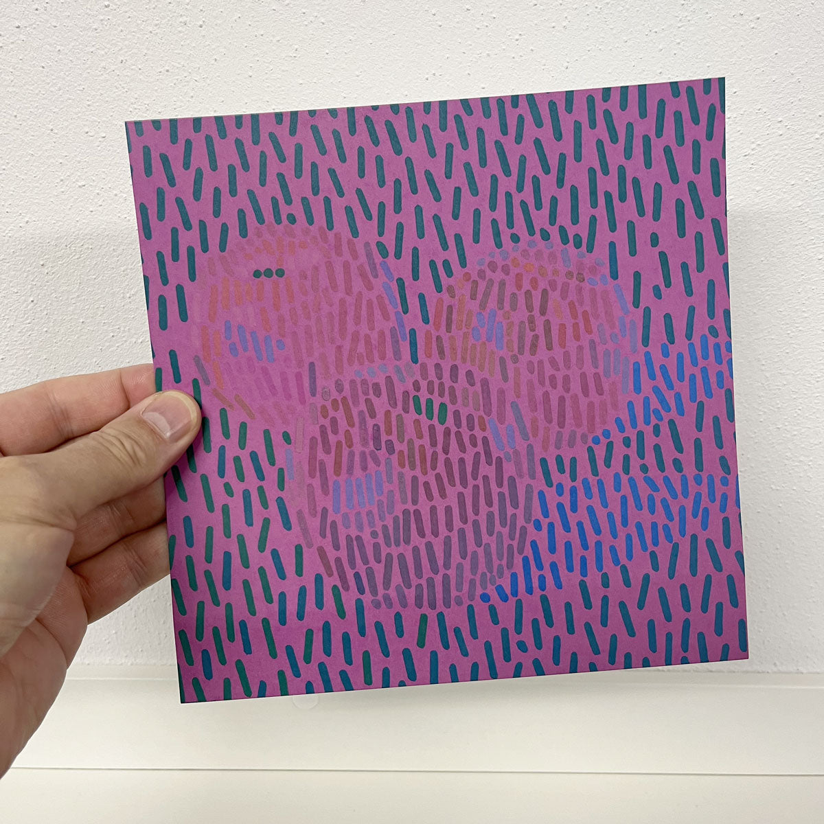 Art Card – Mini Poster – 20 x 20 cm – Apple Image