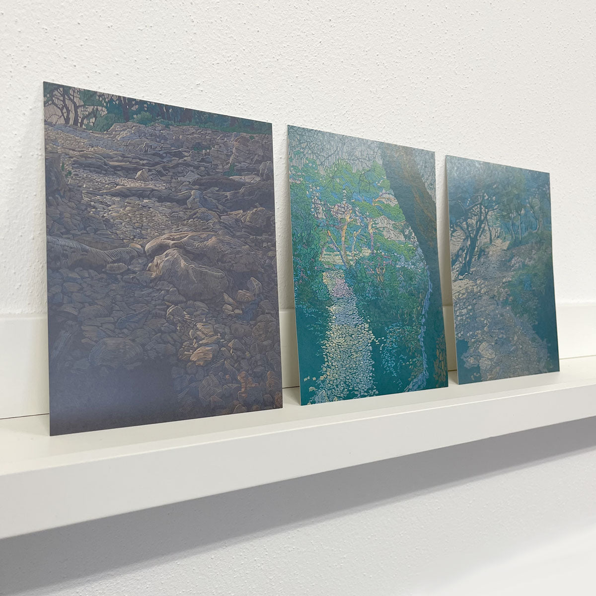 Art Card – Mini Poster – 15 x 20 cm – Pine Trees