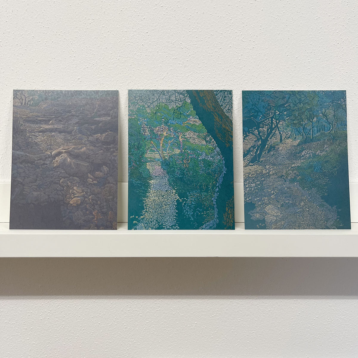 Art Card – Mini Poster – 15 x 20 cm – Pine Trees