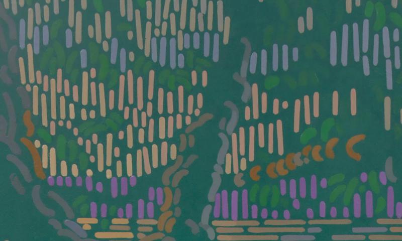 Tree by the leake, unique, painting, hand-painted one-of-a-kind piece, 120 x 90 cm, framed with beech bar