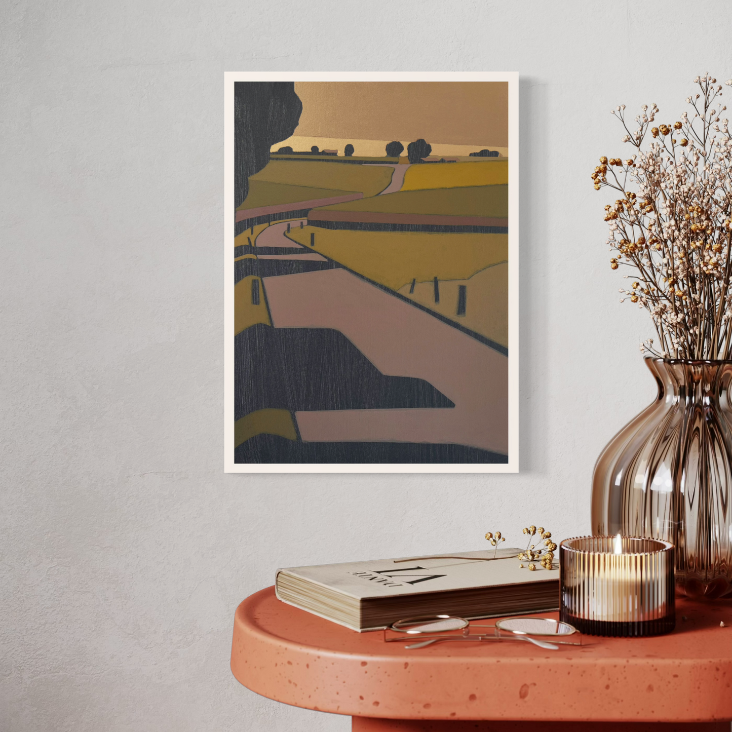 Art Card, Mini Poster, Summer way, 21x29,7 cm