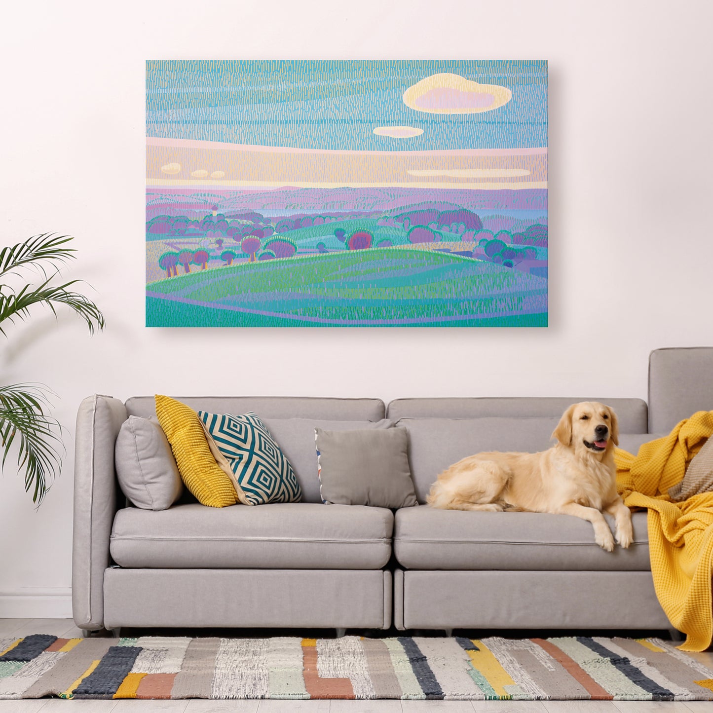 Landscape 1, canvas print, 30x20 cm, 60x40 cm, 75x50 cm, 90x60 cm