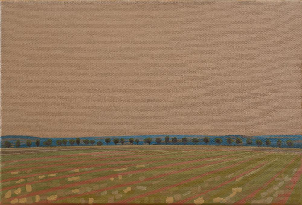 Blue Avenue, canvas print, 30x20 cm, 60x40 cm