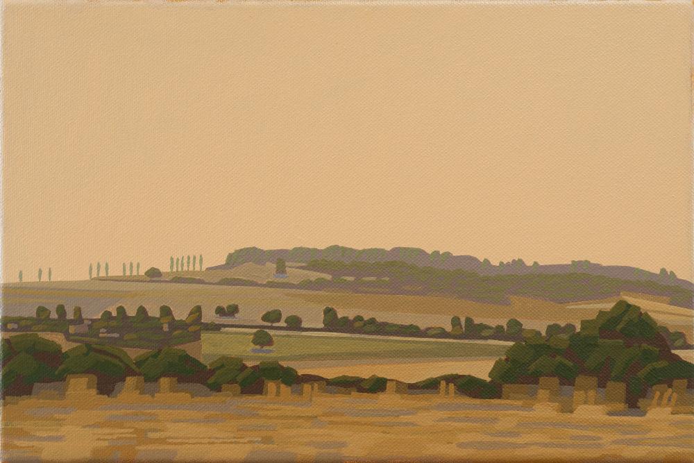 Fifteen Poplars, canvas print, 30x20 cm, 60x40 cm