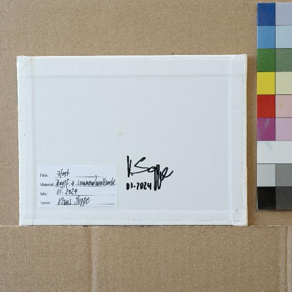 Hoard, unique, painting, hand-painted unique piece, 20 x 15 cm, with picture frame