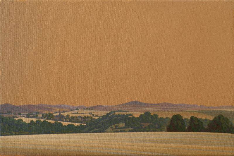 Golden Sky, Canvas Print – Brilliant Art Print, 20x30 cm, 60x40 cm