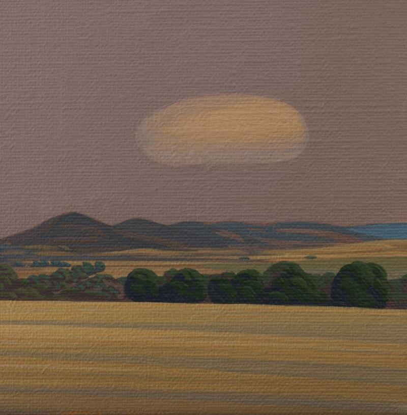 Four clouds, canvas print, 30x20xcm, 60x40 cm, wall picture,