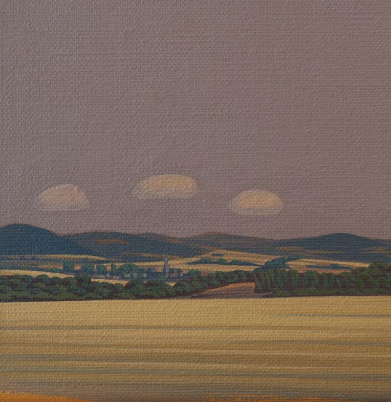 Four clouds, canvas print, 30x20xcm, 60x40 cm, wall picture,