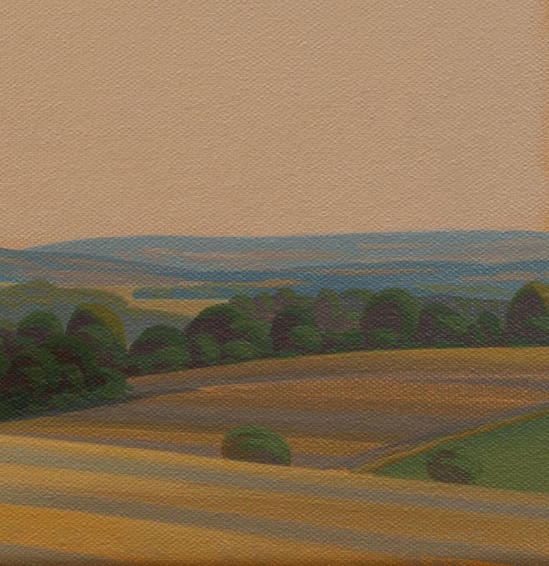 Green Valley, Canvas Print, Brilliant Art Print, 20x30 cm, 60x40 cm, Landscape Painting