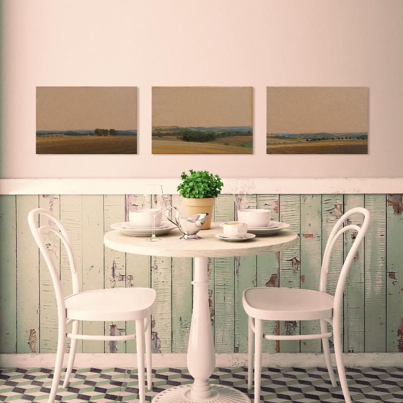 Small Alley, Landscape, Wall Picture, Canvas Print, 30x20 cm, 60x40 cm
