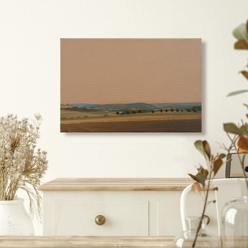 Small Alley, Landscape, Wall Picture, Canvas Print, 30x20 cm, 60x40 cm