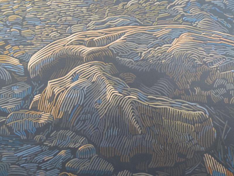 Rocky Coast No.7, canvas print, 40x30 cm, 80x60 cm, 100x75 cm