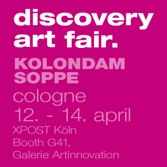 DISCOVERY ART FAIR COLOGNE April 2019