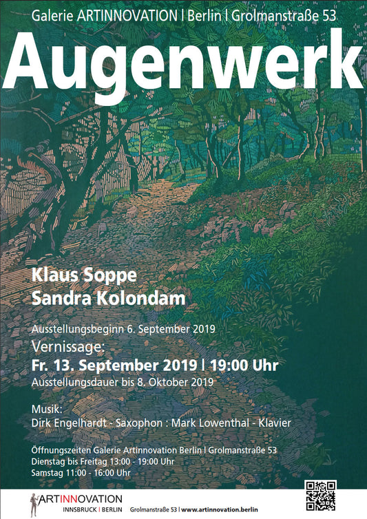 BERLIN, Ausstellung Kolondam / Soppe, September 2019