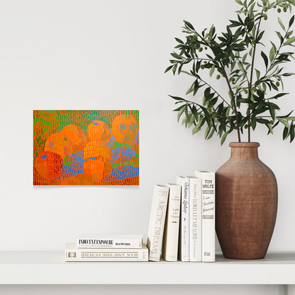 Art Card – Mini Poster – 15 x 20 cm – Stillleben mit Äpfeln