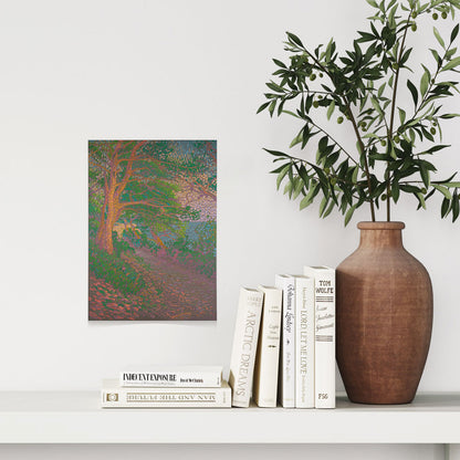 Art Card – Mini Poster – 15 x 20 cm – Pine Trees