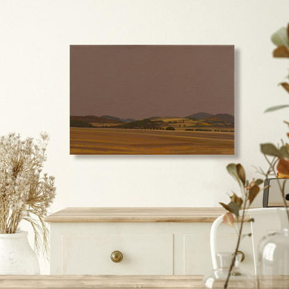 Blick zum Büden 4, Unikat, Malerei, handgemaltes Einzelstück, 30 x 20 cm, Acrylfarbe auf Leinwand