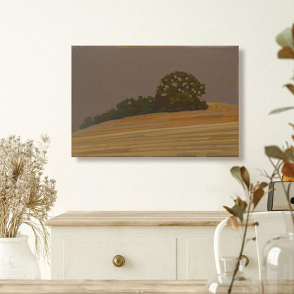 Trees and fields, canvas print, 30x20 cm, 60x40 cm