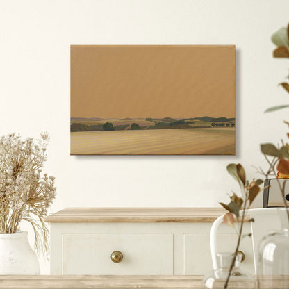 Landschaft Sonniger Tag, Leinwanddruck, 30x20 cm, 60x40 cm