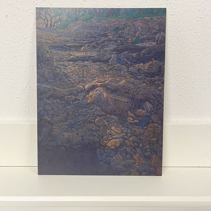 Art Card – Mini Poster – 15 x 20 cm – Costal path