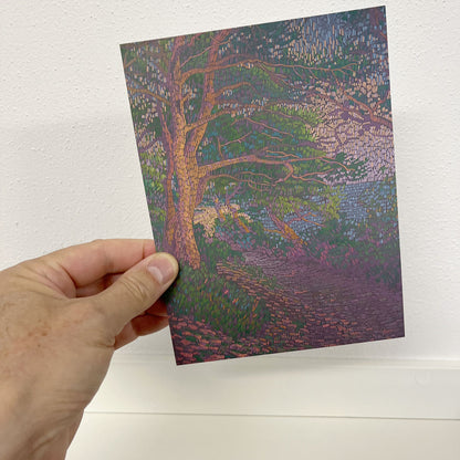 Art Card – Mini Poster – 15 x 20 cm – Pine Trees