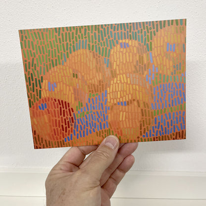 Art Card – Mini Poster – 15 x 20 cm – Stillleben mit Äpfeln