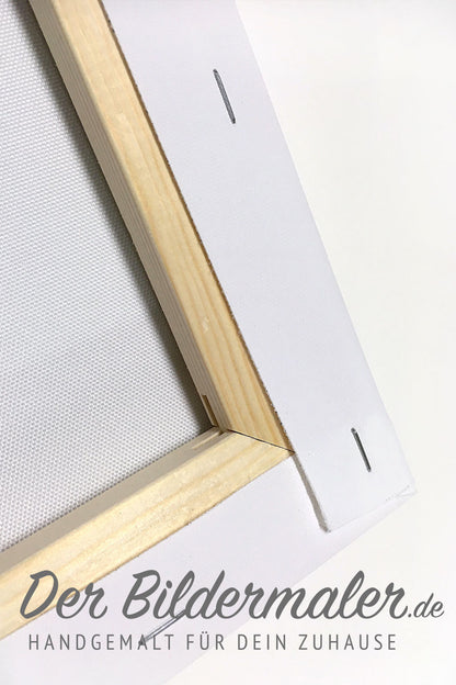 Äpfel Orange 3 Stillleben, Leinwanddruck, 30x20, 60x40 cm