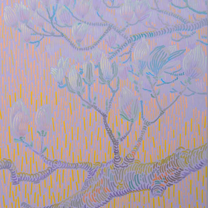 Magnolie, Leinwanddruck, 40x30 cm, 80x60cm, 100x75 cm