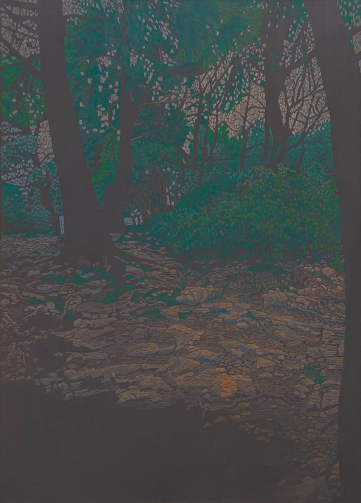 Felsküste No.6, Leinwanddruck, 40x30 cm, 80x60 cm, 100x75 cm
