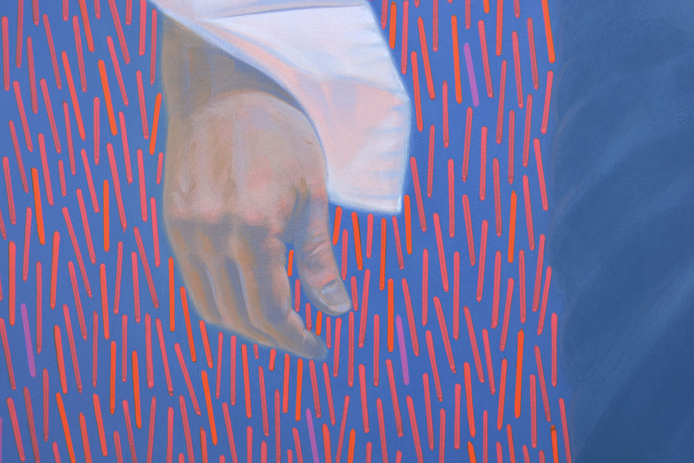 Floating Man, canvas print, 30x20 cm, 60x40 cm, 75x50 cm, 90x60 cm