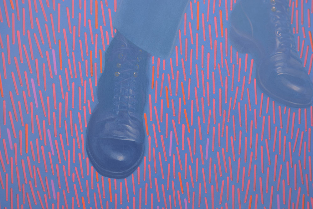 Floating Man, canvas print, 30x20 cm, 60x40 cm, 75x50 cm, 90x60 cm