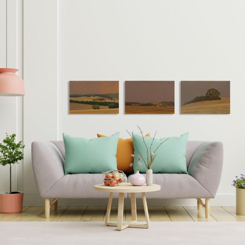 View of the Büden, canvas print, 30x20 cm, 60x40 cm