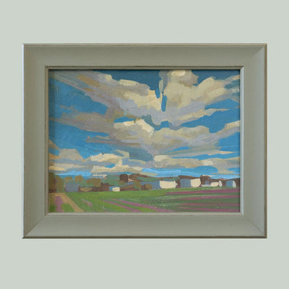 Hoard, unique, painting, hand-painted unique piece, 20 x 15 cm, with picture frame