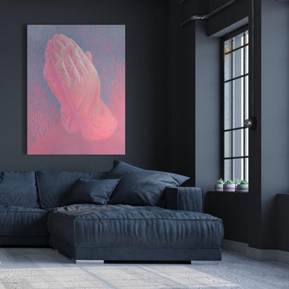 Handschuhe, Leinwanddruck, 40x30 cm, 80x60 cm, 100x75 cm