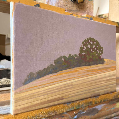 Baumgruppe, Unikat, Malerei, handgemaltes Einzelstück, 30 x 20 cm, Acrylfarbe auf Leinwand