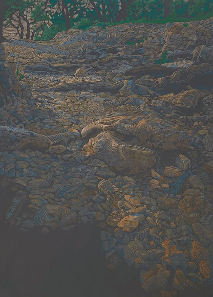 Art Card – Mini Poster – 15 x 20 cm – Costal path