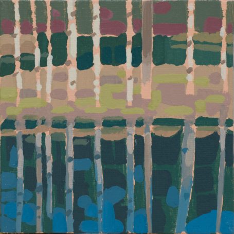 Weiher, 12x12cm, verkauft