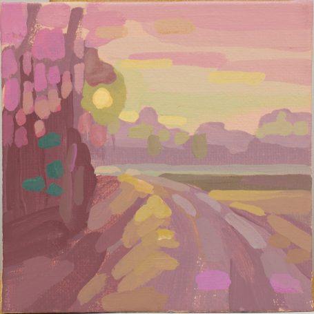 Morgenweg, 12x12cm